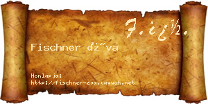 Fischner Éva névjegykártya